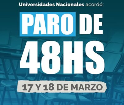 paro nacional universitario