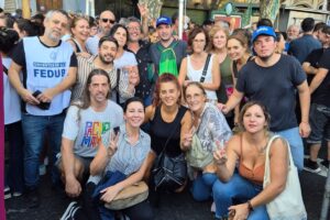 feduba en la marcha de jubiladxs