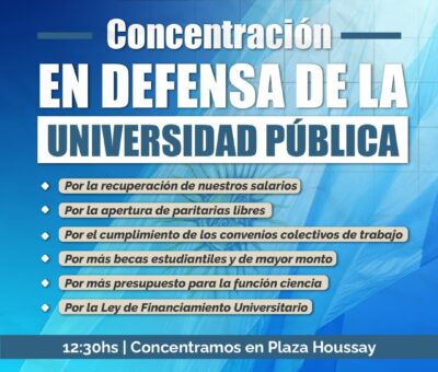 en defensa de la universidad pública