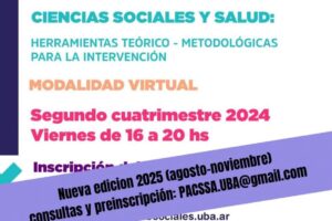 ciencias sociales y salud