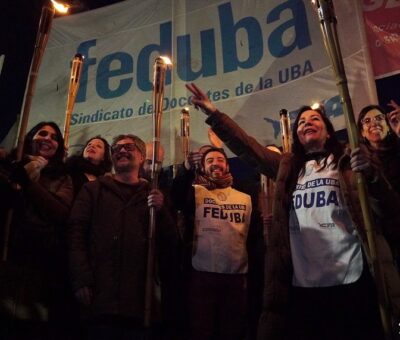 marcha de antorchas