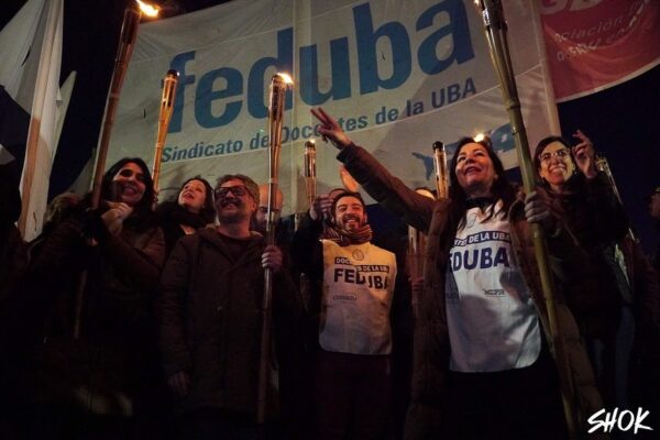marcha de antorchas