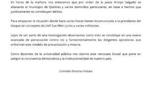 comunicado