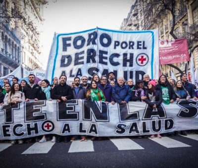 marcha por la salud pública