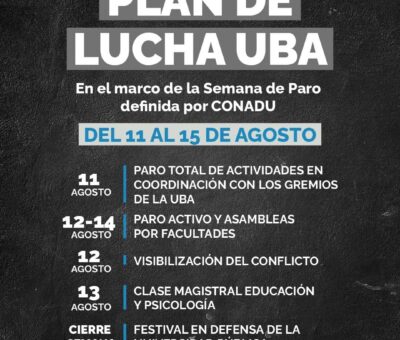 plan de lucha