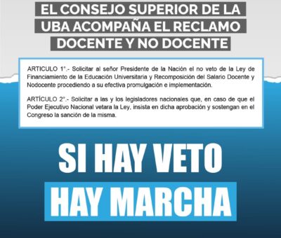 resolución consejo superior uba