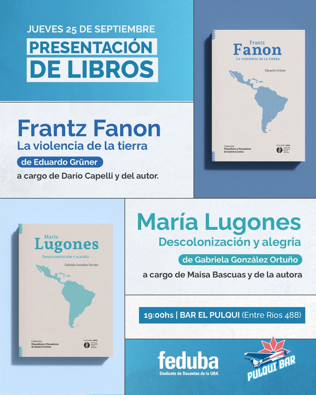 presentación de libros
