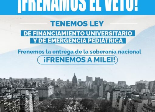 Frenamos el veto