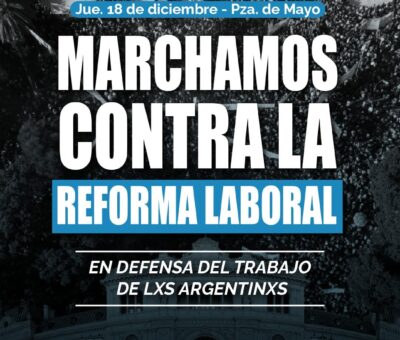 contra la reforma laboral