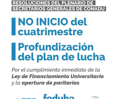 plan de lucha