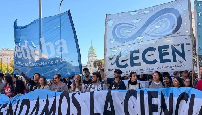 marcha universitaria
