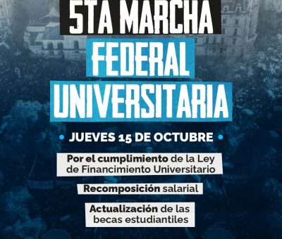 marcha universitaria